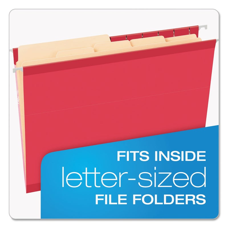 Pendaflex Divide It Up File Folders, Letter Size, Manila, 24/Pack (10770) - Image 4