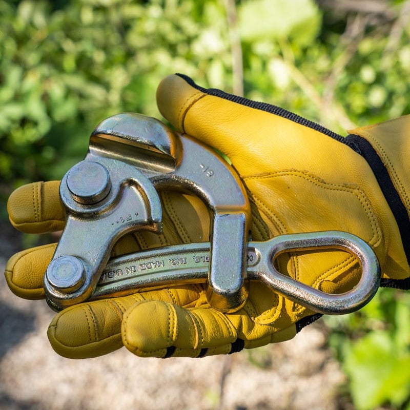 كلاين تولز Klein Tools 1604-20 Haven's Grip لكابل Messenger وGay Strand مصنوع في الولايات المتحدة الأمريكية، ذهبي، قطر الكابل 0.125 بوصة إلى 0.50 بوصة - Image 4