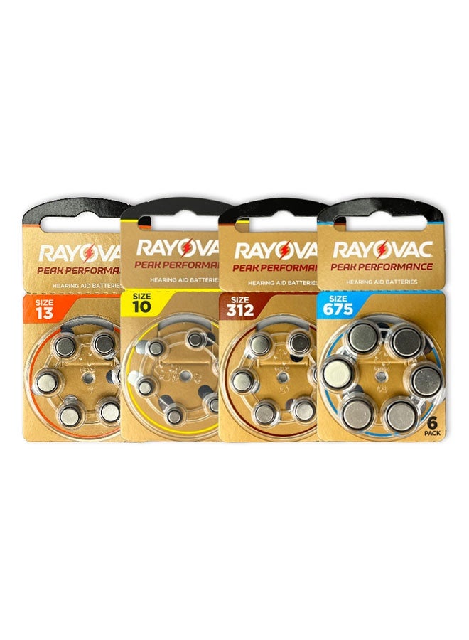 Rayovac 60PCS Original Imported Hearing Aid Batteries, Size 10 Button Battery - Image 2