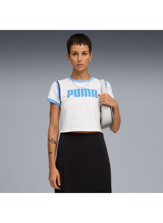 PUMA FUTURE.PUMA.ARCHIVE Graphic Baby Tee - Image 1
