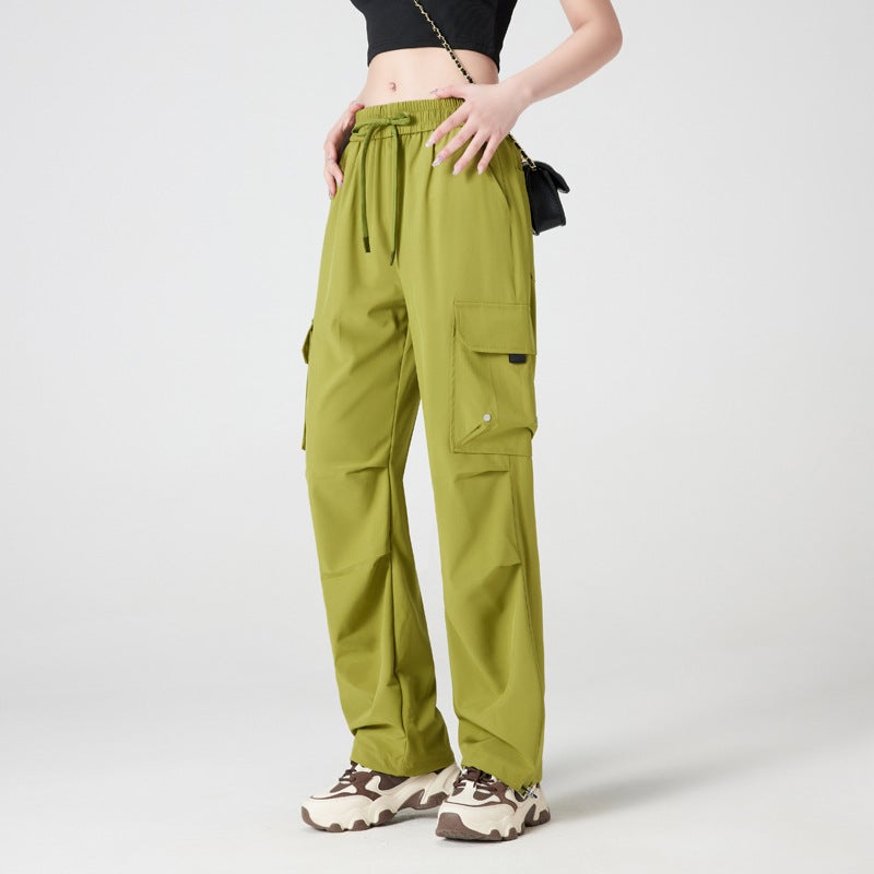 Cargo Pants For Women, Fleece-Lined Pants For Men, Multi-Pocket Thickened Leggings, Outdoor Windproof Assault Pants - Image 1