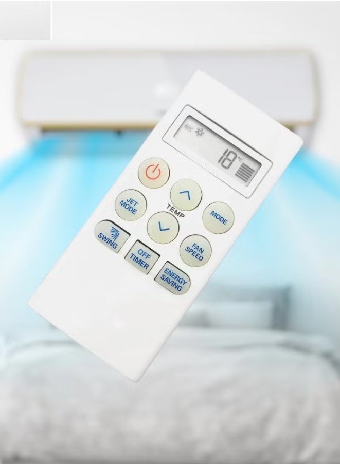 ELTRAZONE Air Conditioner Remote Control Compatible with AKB73756203, AKB73756207, AKB73756204 | Universal Replacement Remote for A/C Units - Image 2