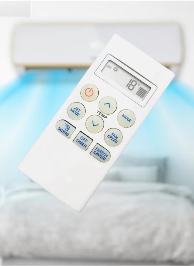 ELTRAZONE Air Conditioner Remote Control Compatible with AKB73756203, AKB73756207, AKB73756204 | Universal Replacement Remote for A/C Units - Image 3