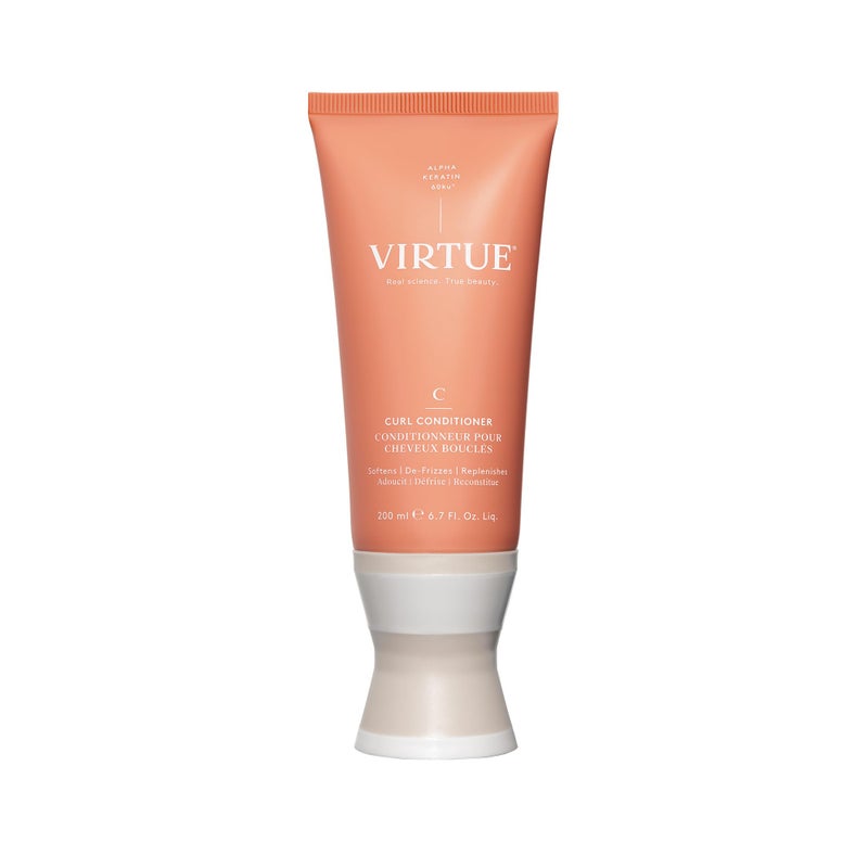 VIRTUE Curl Conditioner with Jojoba Oil, Sulfate Free, Hydrates, Nourishes & Repairs Curly Hair with Frizz Control, Color Safe - Image 1
