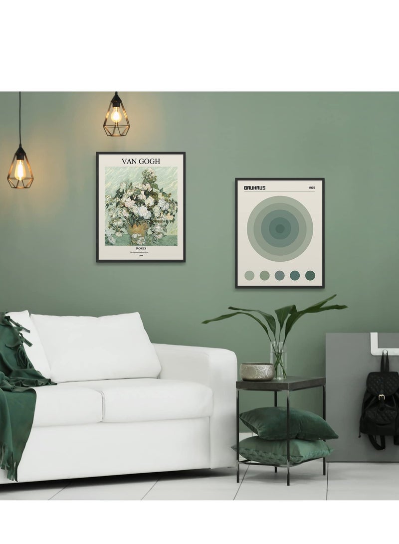 Excefore Sage Green Master Wall Art PrintsAbstract Matisse Exhibition Posters  Vintage Boho Art Retro Room DecorAesthetic Bedroom Art(8x10 Inch Unframed) - Image 5