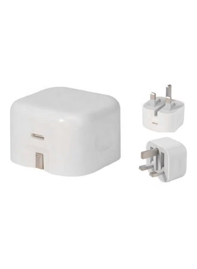 Wall Charger , Type-C Port For iPhone White - Image 5