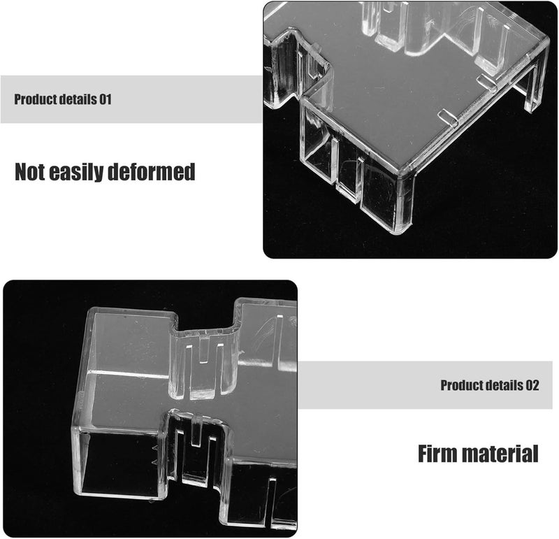 Vosarea Plastic Battery Terminal Covers for Car Audio Battery Terminals, Splashproof Protective Insulating Boot for Positive and Negative Poles, Suitable for Types of Vehicles and Car Bay - Image 3