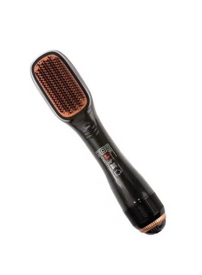 JAJEEK Professional Steam & Infrared Hair Dryer – Black Blow Dryer With Moisturizing Steam Technology | Ionic Anti-Frizz Function | Fast-Drying Infrared Heat | Quiet Motor | Smooth Salon-Style Finish | For All Hair Types | Travel-Friendly - Image 1