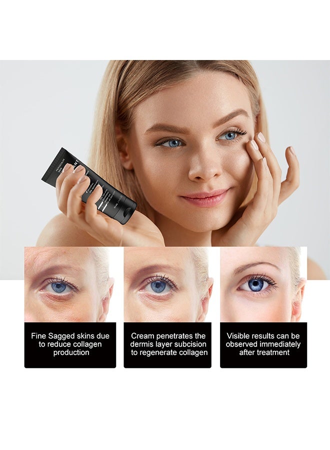 Hoygi Instant Firm Eye Tightener,Eye Firming Cream, Instant Under Eye Tightener, For Puffiness And Bags Under Eyes, Naturally Eliminate Wrinkles, Puffiness, Dark Circle and Bags 30ml - Image 5