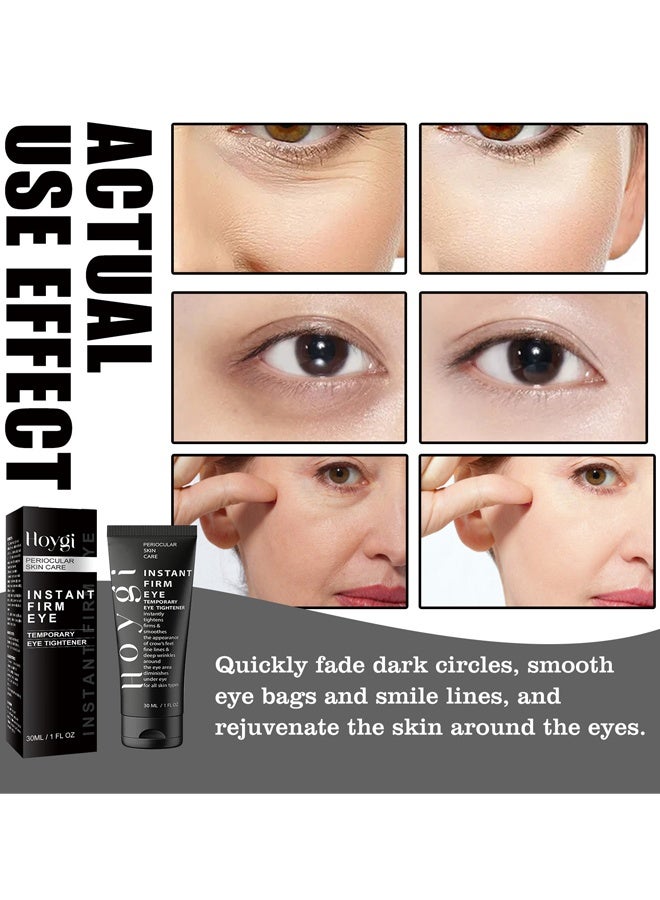Hoygi Instant Firm Eye Tightener,Eye Firming Cream, Instant Under Eye Tightener, For Puffiness And Bags Under Eyes, Naturally Eliminate Wrinkles, Puffiness, Dark Circle and Bags 30ml - Image 4