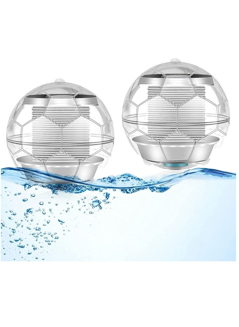 Solar Floating Pool Lights Powered LED Night Light Waterproof Pond with Color Changing Balls for Swimming Fountain Garden Party Home Decor