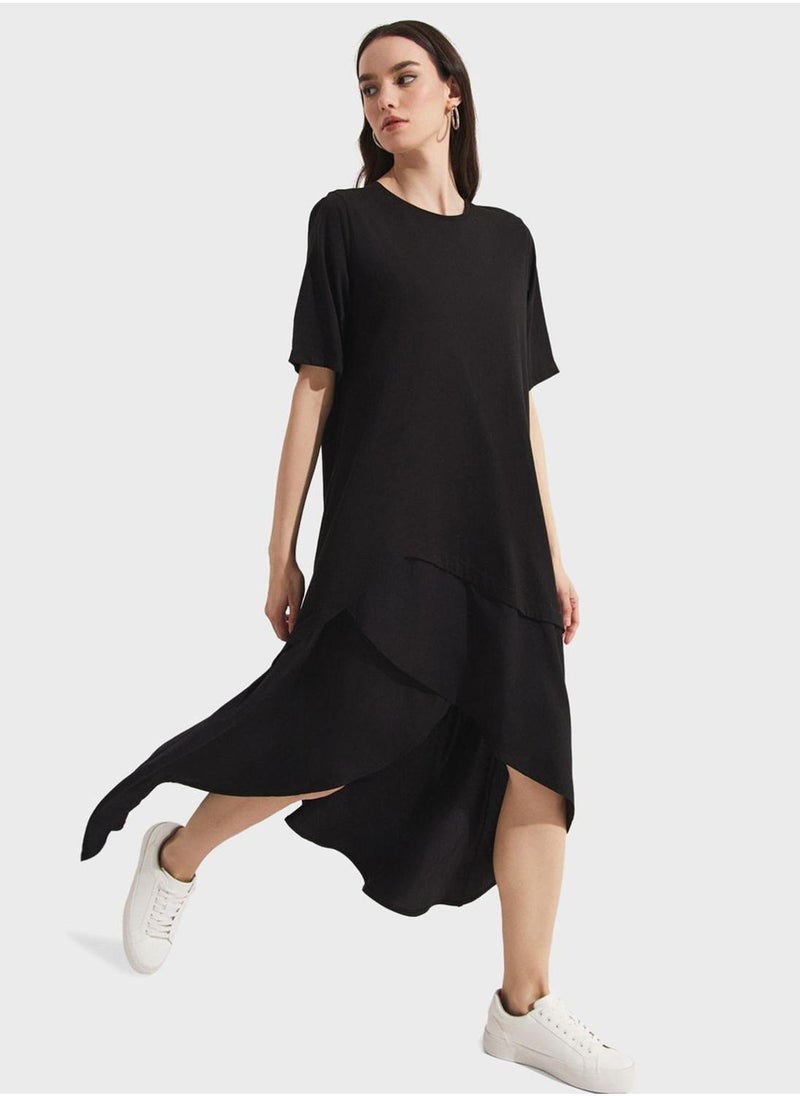 جون فستان ماكسي غير متماثل - Image 5