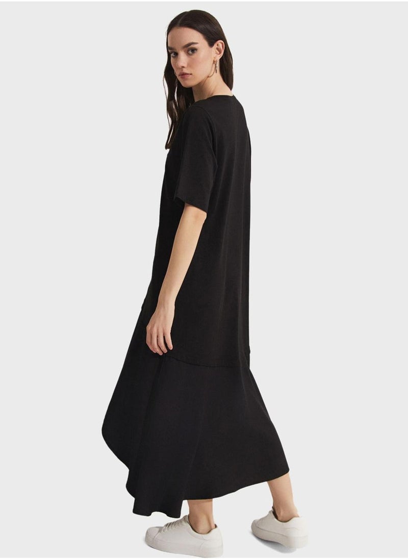 جون فستان ماكسي غير متماثل - Image 2