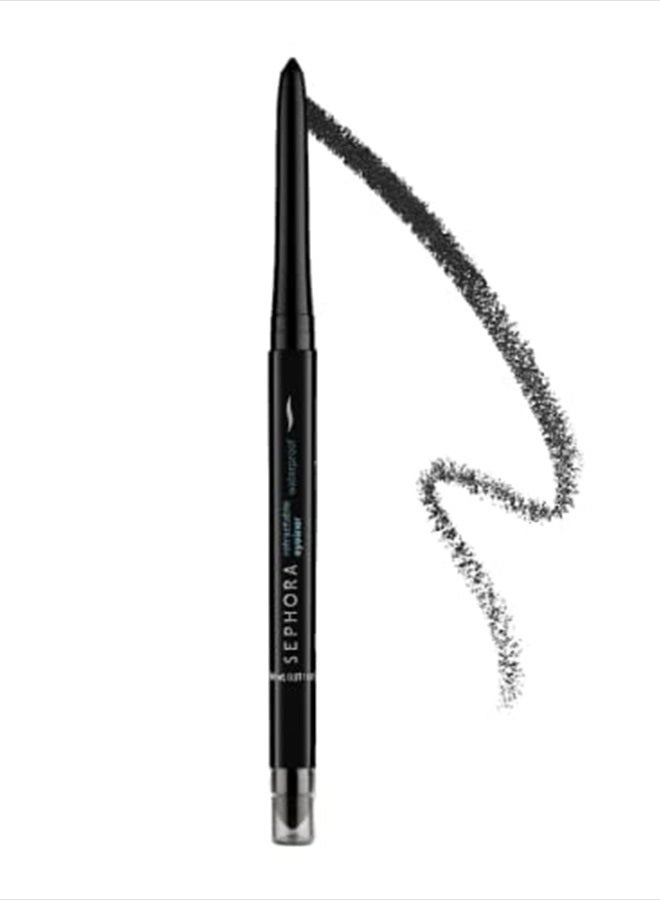 SEPHORA COLLECTION Retractable Waterproof Eyeliner #1 Matte Black - Image 1