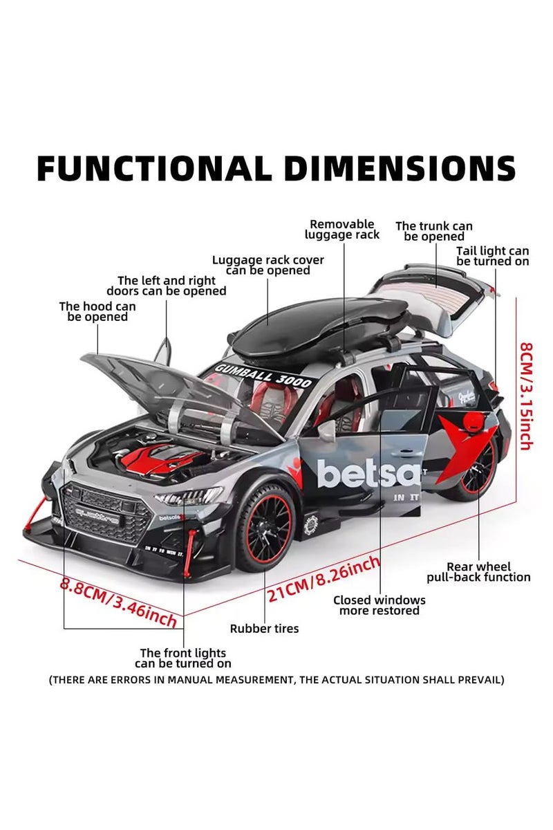 die cast Diecast Model Car with Functional Features - Image 2