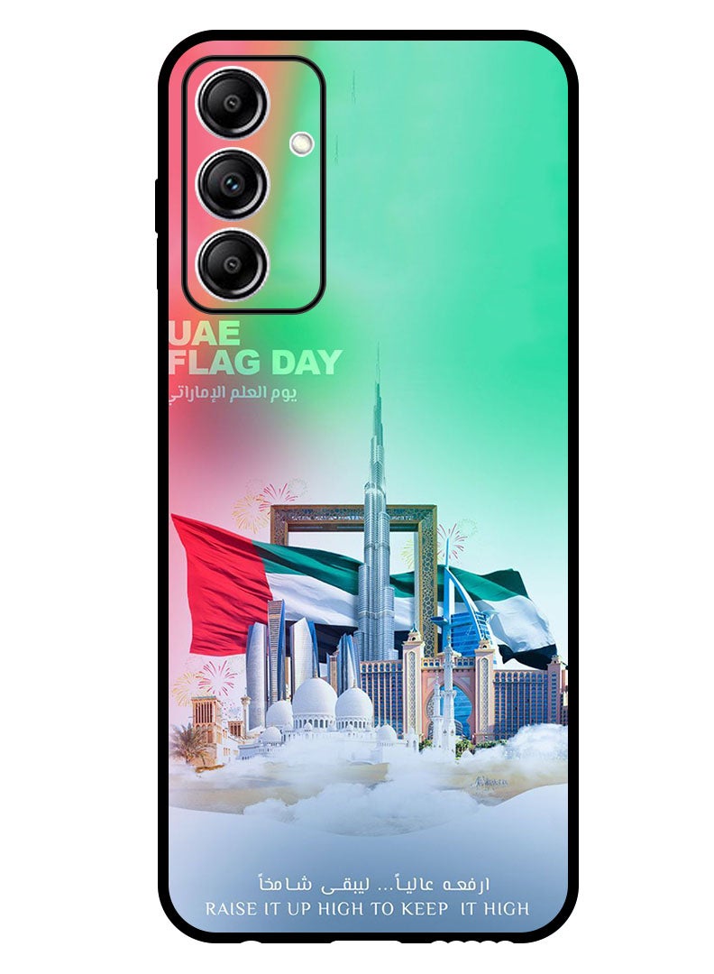 Theodor Protective Case Anti Scratch Shock Proof Bumper Cover For Samsung Galaxy A35 HAPPY UAE FLAG DAY - Image 1