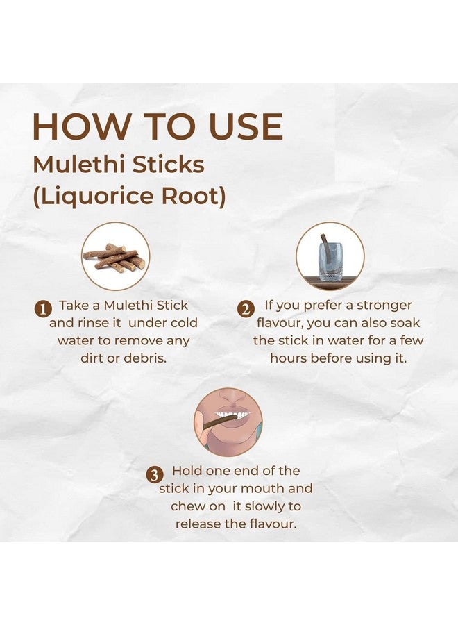 TiQh 100% Raw, Additive-Free, No Preservatives Natural Mulethi Sticks (Glycyrrhiza glabra, Liquorice | Glycyrrhiza Glabra | Natural Mulethi For Body, Skin, And All Hair Type (800 g) - Image 5