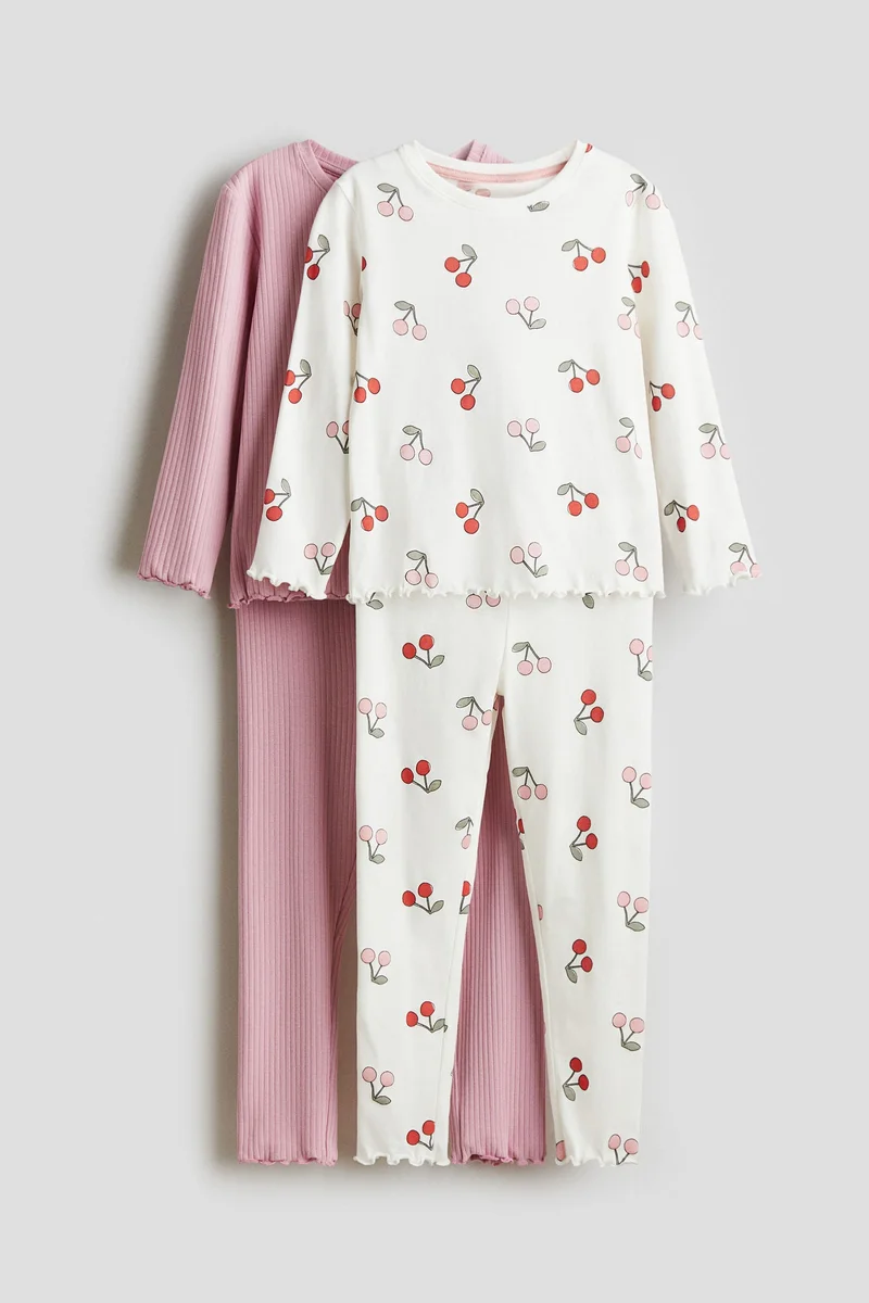 H&M 2-pack jersey pyjamas