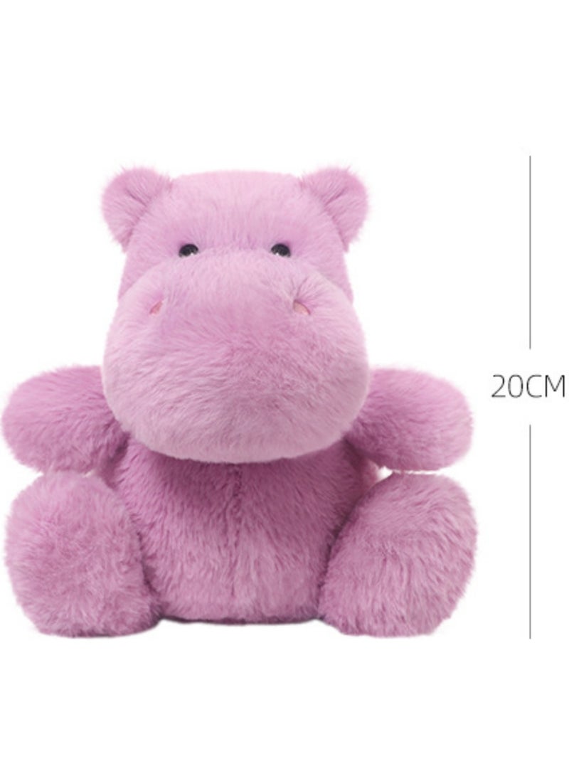 Jooki 20cm Pink Hippo, Cute Shape, Soft Touch，Perfect Gift - Image 4