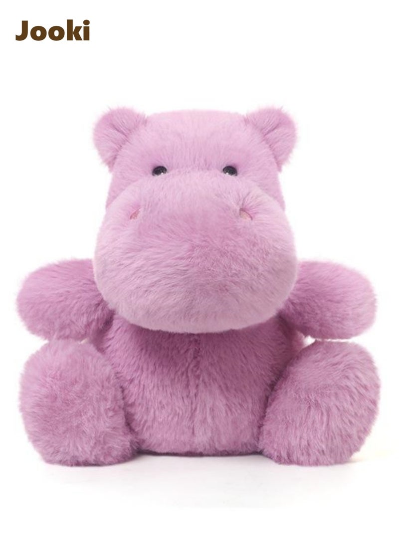 Jooki 20cm Pink Hippo, Cute Shape, Soft Touch，Perfect Gift - Image 1