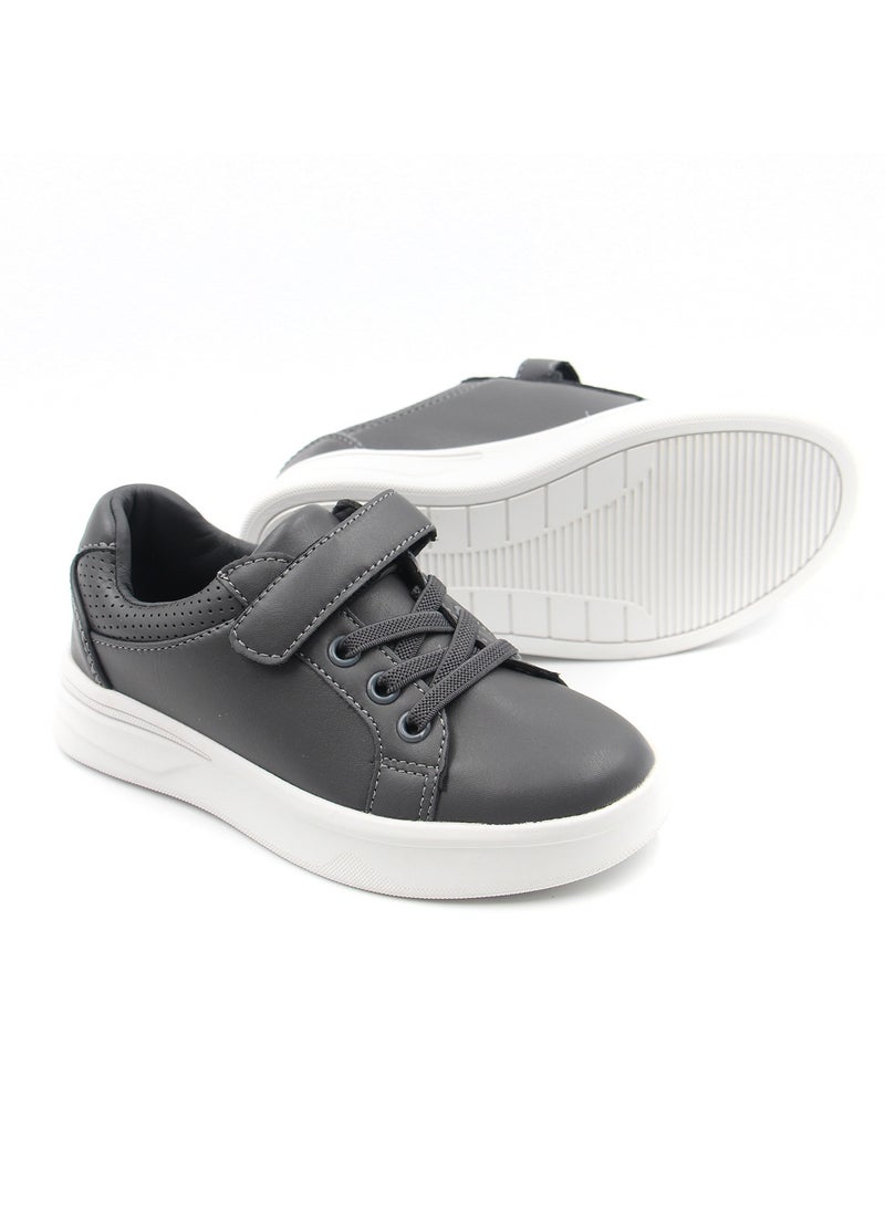 Mon Ami Monami Kids Boys Shoes | Casual Lace-Up Fashion Sneakers | Soft Bottom, Flats & Lightweight Shoes for Little Kids and boys | Comfortable Stylish Walking Shoes  - Image 4