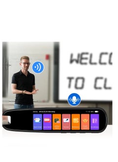 FIPKA MD043 PLUS Scan Translation Pen Language Translator Device, Support 112 Languages OCR Digital Reader Pen, Reading Pen for Dyslexia, Voice Translator Device, Text & Phonetic Multilingual Translation  - Image 4