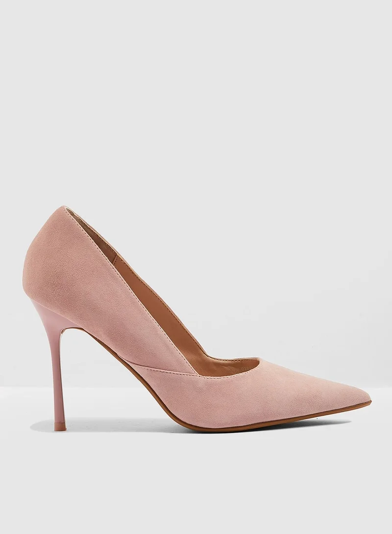 TOPSHOP Gigi Heel Pump - Pink