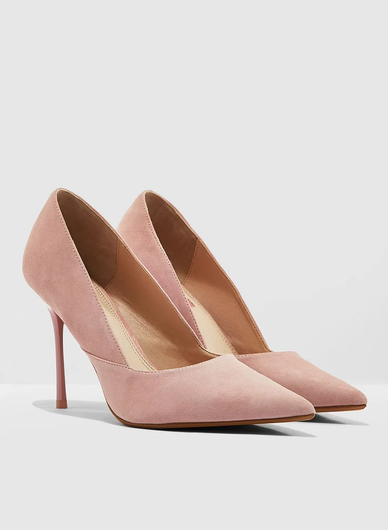 TOPSHOP Gigi Heel Pump - Pink