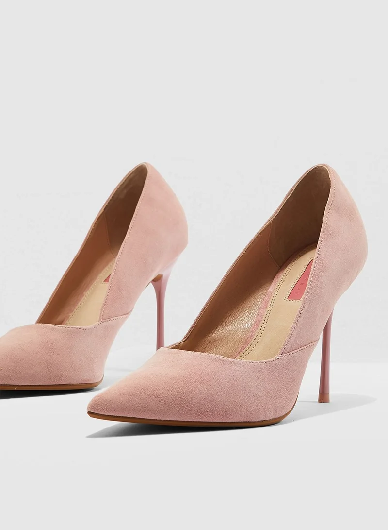 TOPSHOP Gigi Heel Pump - Pink