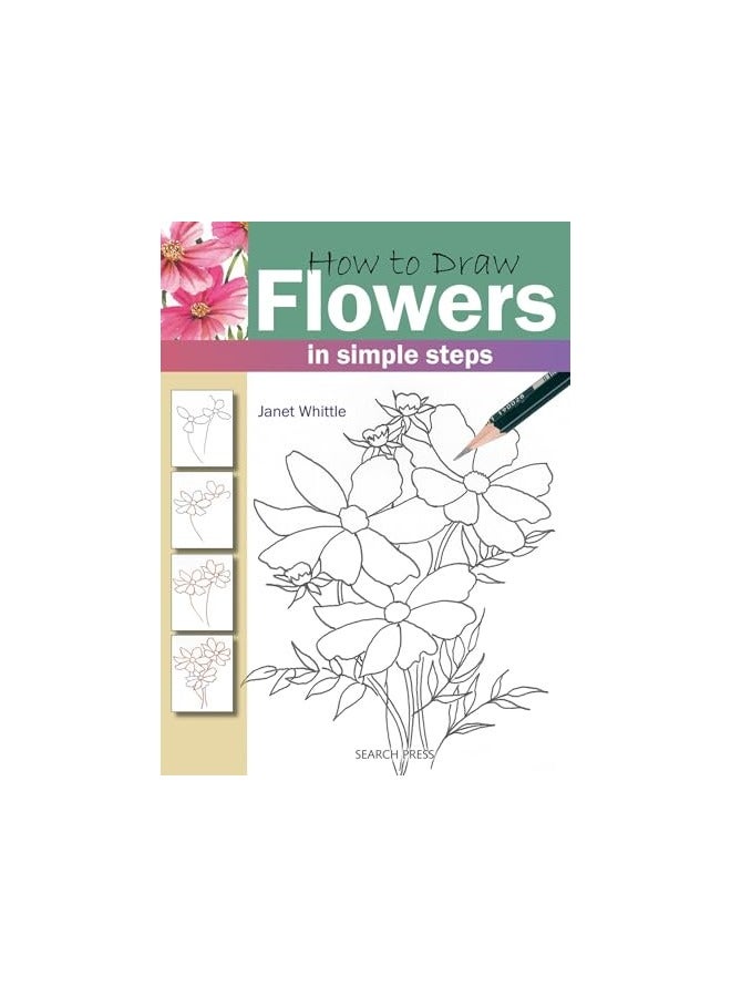 How To Draw Flowers In Simple Steps