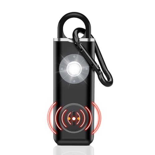 ELECPOW Personal Safety Alarm for Women, Rechargble Keychain Safety Alarm, Personal Protection Weapon for Women,Brightness Strobe Light and Loud Siren for Elders & Womens & Kids Emergency Call - Image 1