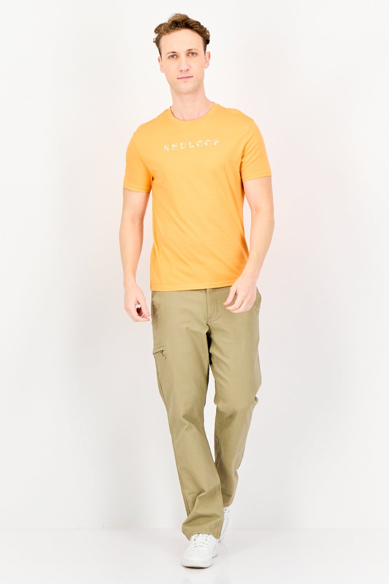 Levi's تي شيرت ليفيس × ريدلوبس للرجال بأكمام قصيرة وياقة دائرية، برتقالي - Image 4