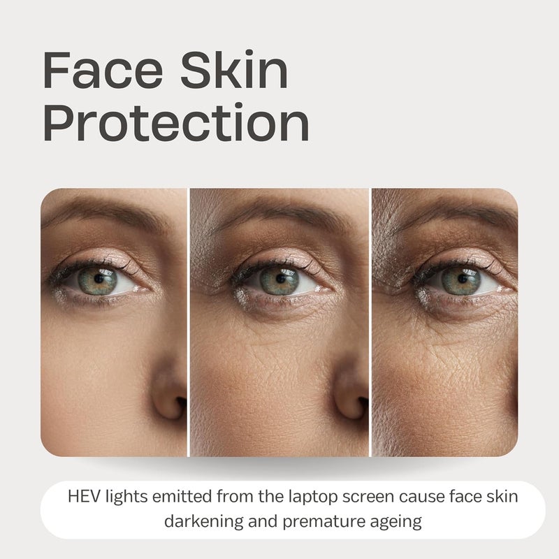 شاشة المضادة للوهج وسهلة التركيب لجهاز MacBook Pro مقاس 13.3 بوصة للكمبيوتر المحمول M1. شاشة ALCS بدون إجهاد للعينين وغير مخصص�� للخصوصية باللون الرمادي الفاتح للحماية البصرية فقط، النسخة الاحترافية. - Image 2