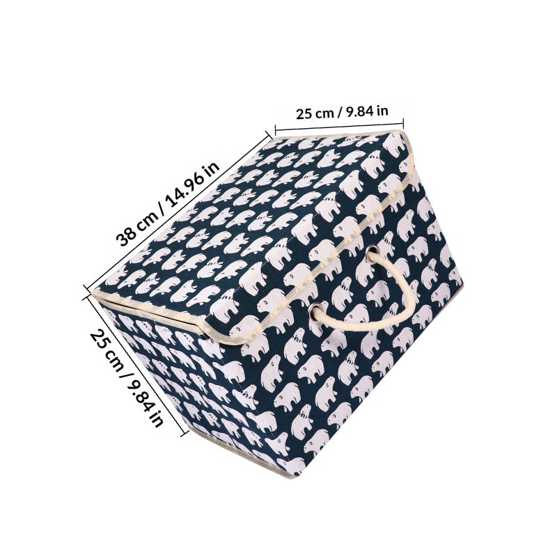 1pc Home Foldable Storage Box Household Organizer Clothing Organizer ( ) - Image 2