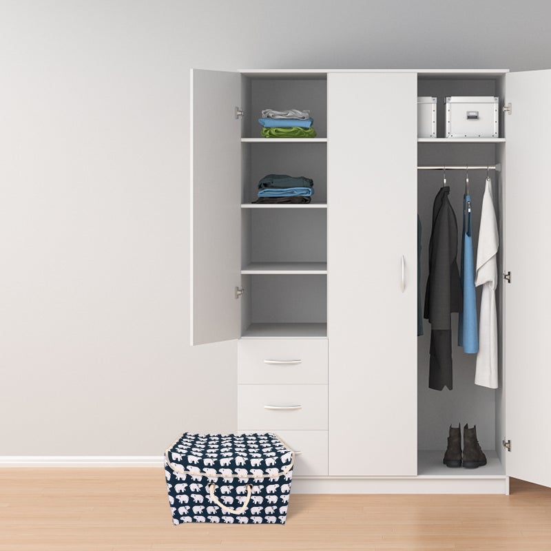 1pc Home Foldable Storage Box Household Organizer Clothing Organizer ( ) - Image 4
