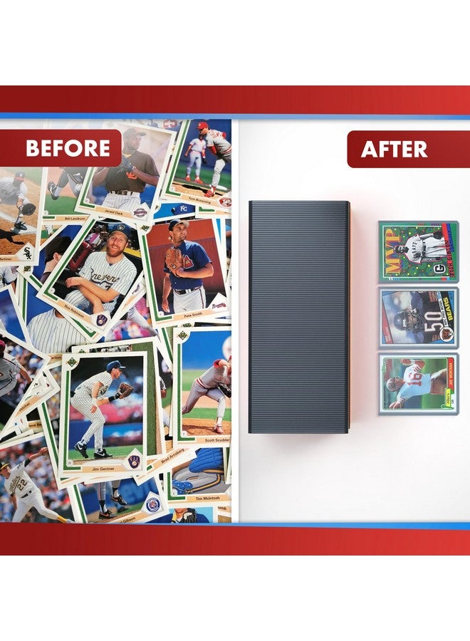 Cardboard Gold - 35Pt Top Loaders For Cards With Bonus Soft Sleeves - 100 Count - Premium 3X4 Inch Trading Card Toploaders - Protect Your Baseball And Sports Cards With These Hard Plastic Protectors - Image 4