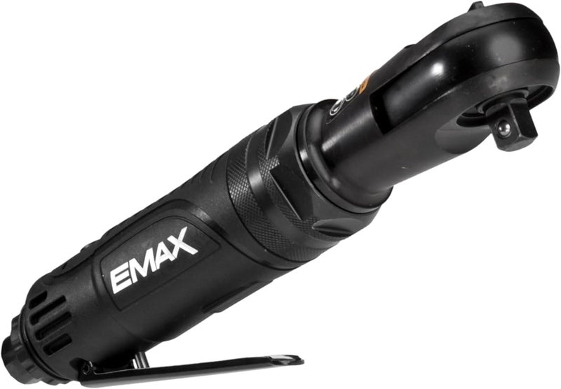 EMAX Air Impact Ratchet - 3/8" Drive Pneumatic Mechanic Tool with 60 ft lbs Max Torque & 200 RPM - EATRT03S1P - Image 1
