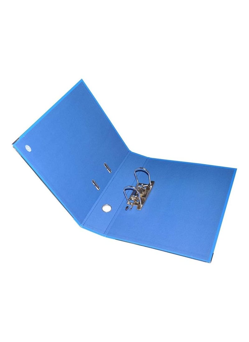 FIS - FIS Pack of 10 PP Lever Arch File, 8CM, F/S SIZE, Blue Colour - FSBF8PBLFN10 - Image 1