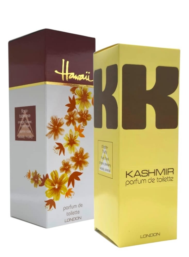 لندن 2 حبة عطر هاواي وكشمير للنساء - Image 1