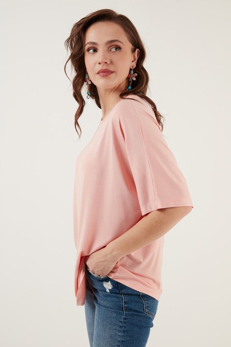Lela Crew Neck Oversize Blouse Women's Blouse 5864528  - Image 5
