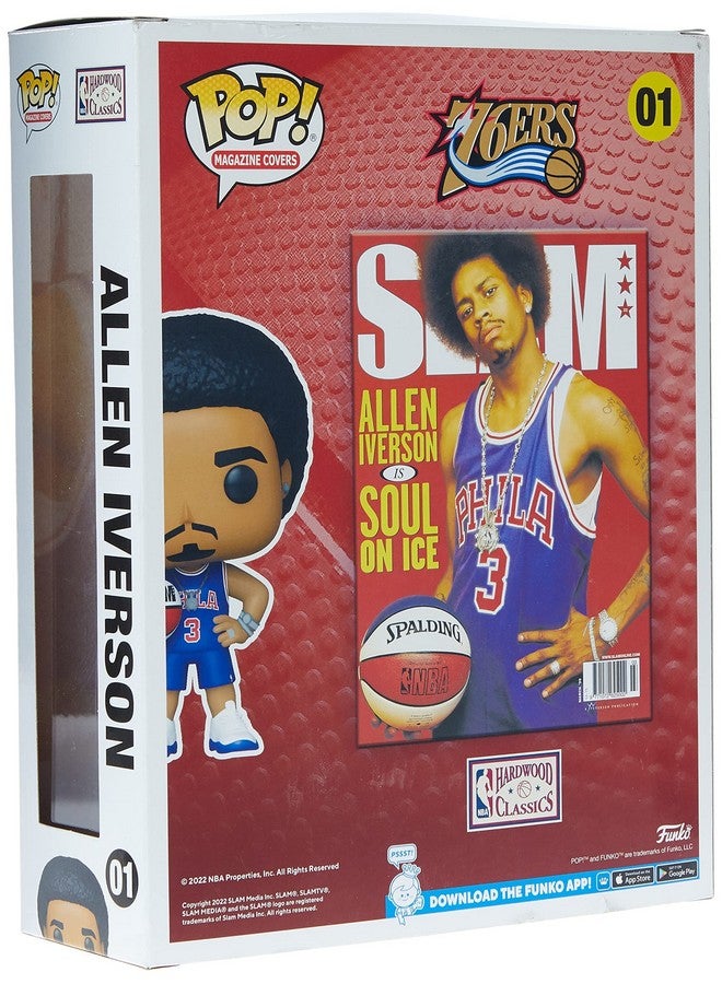 Funko Pop Nba Cover Slam Allen Iverson - Image 3