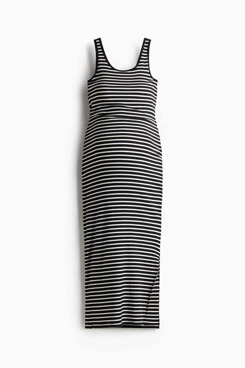 H&M MAMA Fine-knit dress