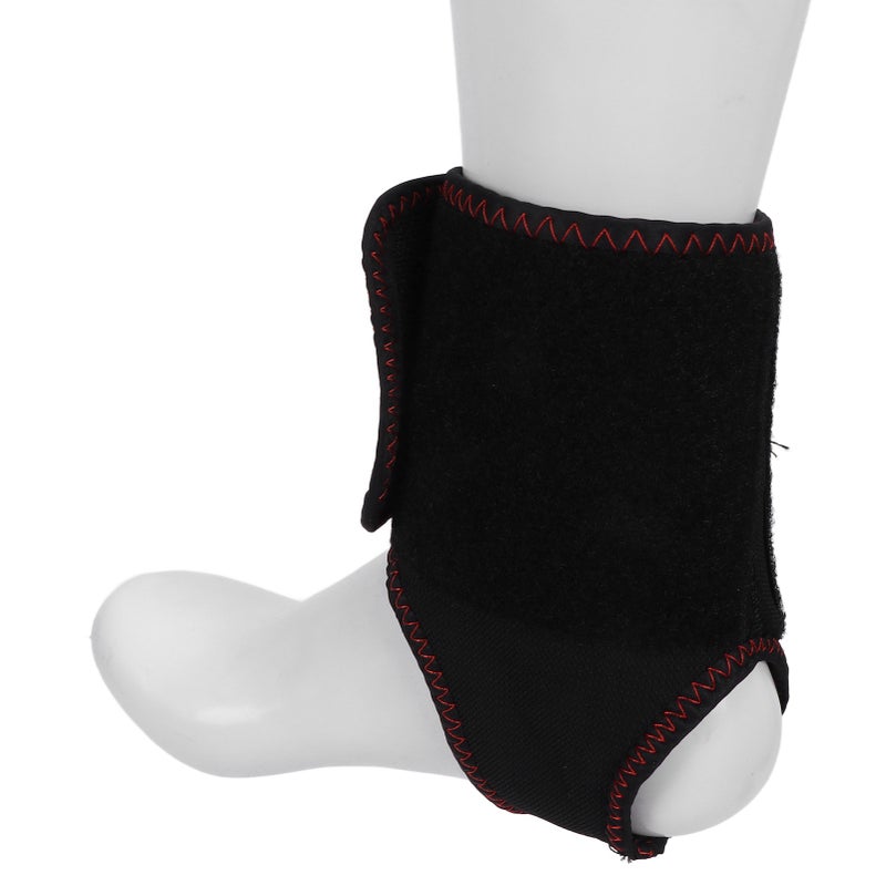 Heated Foot Ankle Brace Wraps Hot Therapy Foot Belt for Planters Fasciitis Achilles Tendinitis Pain Relief - Image 3