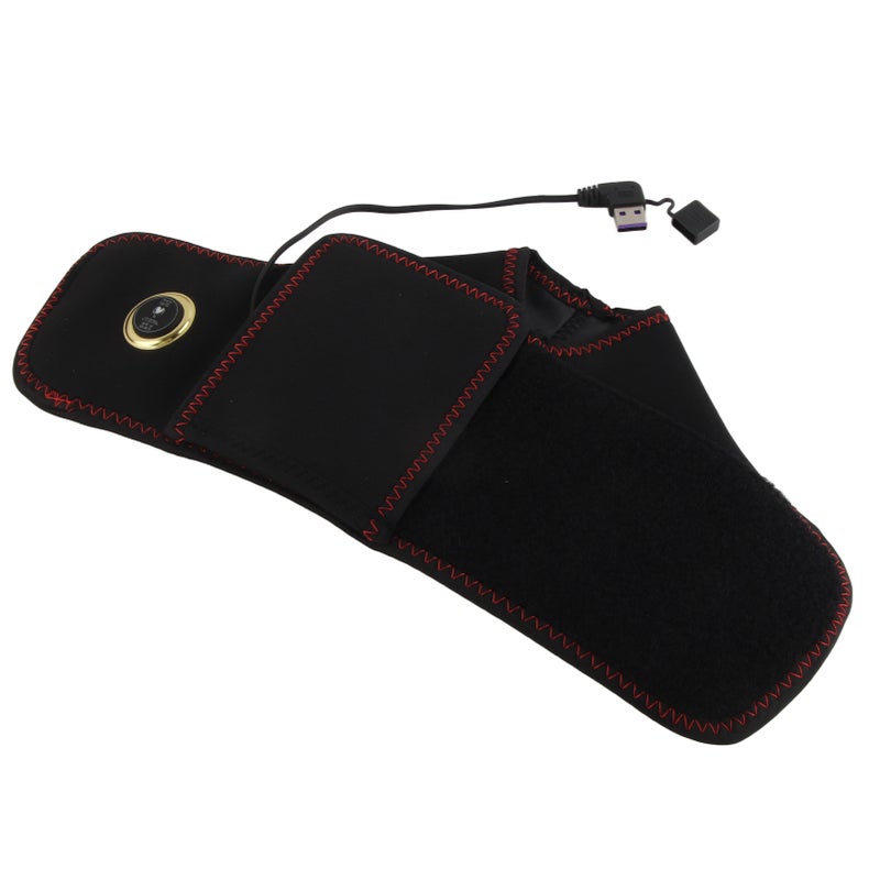 Heated Foot Ankle Brace Wraps Hot Therapy Foot Belt for Planters Fasciitis Achilles Tendinitis Pain Relief - Image 5