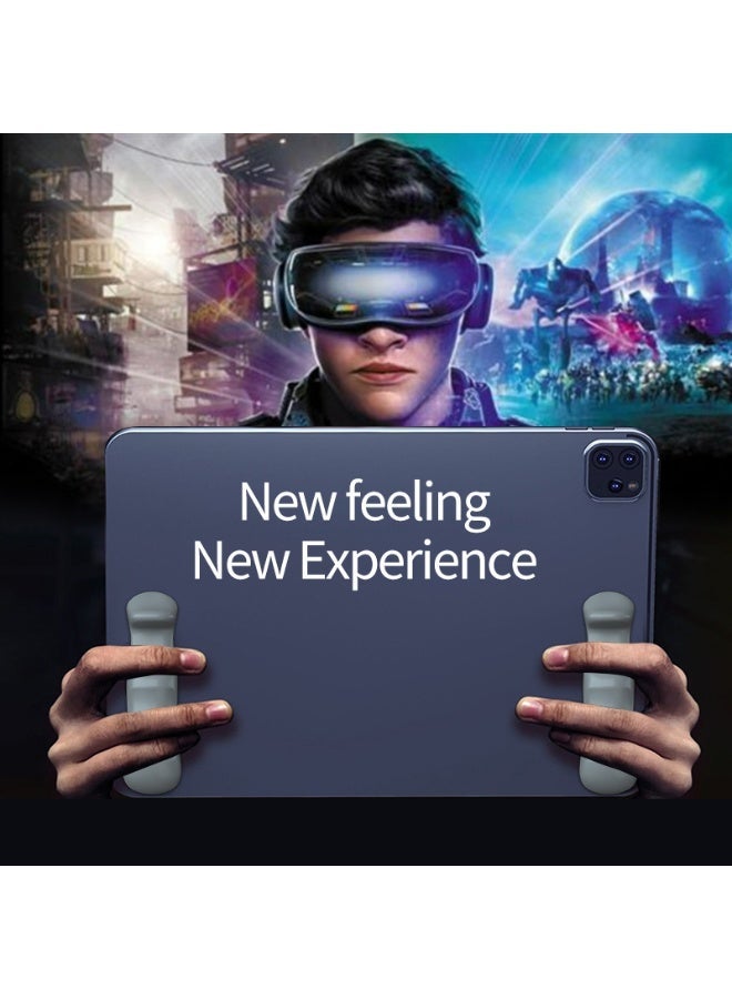 بليكستون قبضة ألعاب من بلكستون للتابلت، مقبض سيليكون مانع للانزلاق بتشغيل متعدد الأصابع، دعم الجايروسكوب، تثبيت لاصق قابل للغسل وإعادة الاستخدام، مخصص للاعبين المحترفين - Image 2