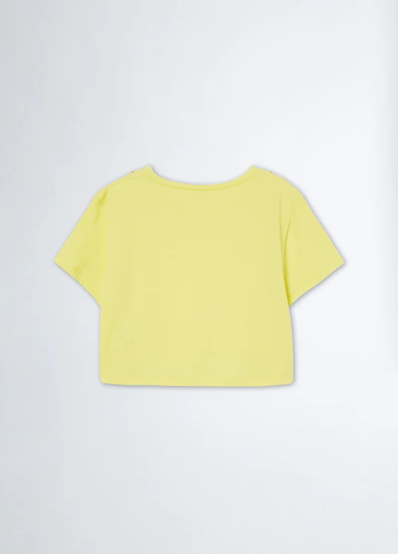 Liu Jo T-shirt with rhinestones