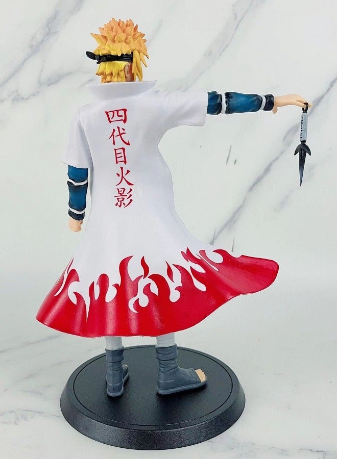 هالامودو ناروتو الهوكاج الرابع ميناتو ناميكازي نموذج ديكور دمية التين اليدوي الصنع - Image 4