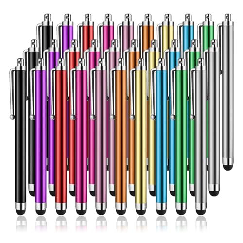 Abiarst Stylus Pens for Touch Screens, Abiarst High Precision Universal Stylus for iPad iPhone Tablets Samsung Galaxy All Capacitive Touch Screens (30-Pack) - Image 1
