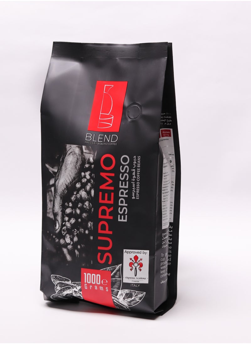 Blend Espresso Supremo Beans 1 Kg 