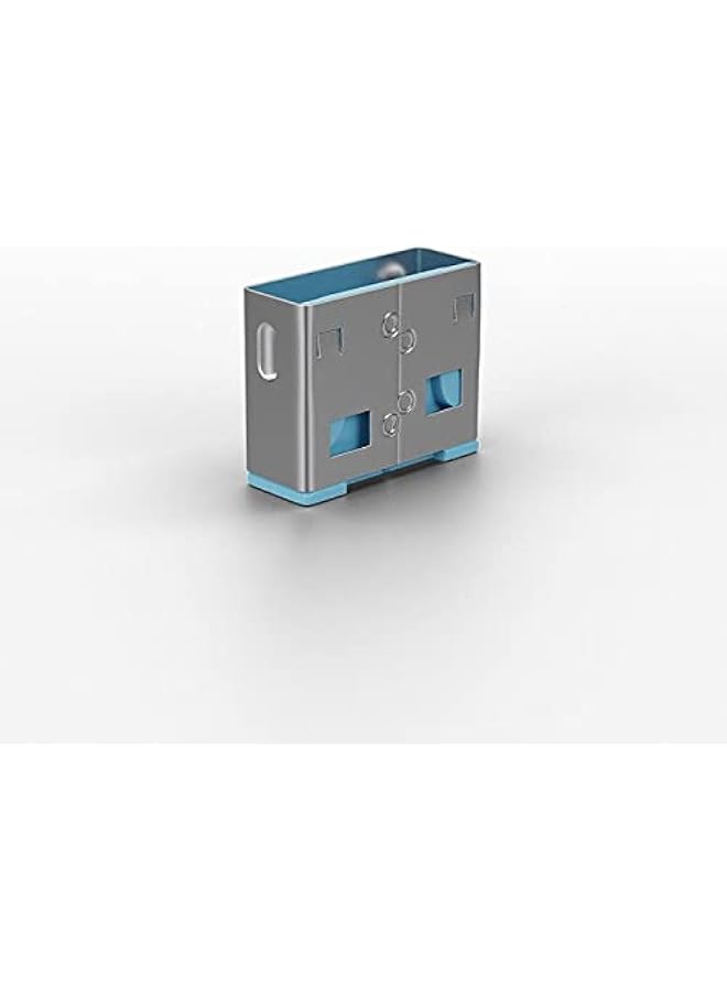 Lindy USB Port Blocker - Pack of 10 - Blue 40462 - Image 4